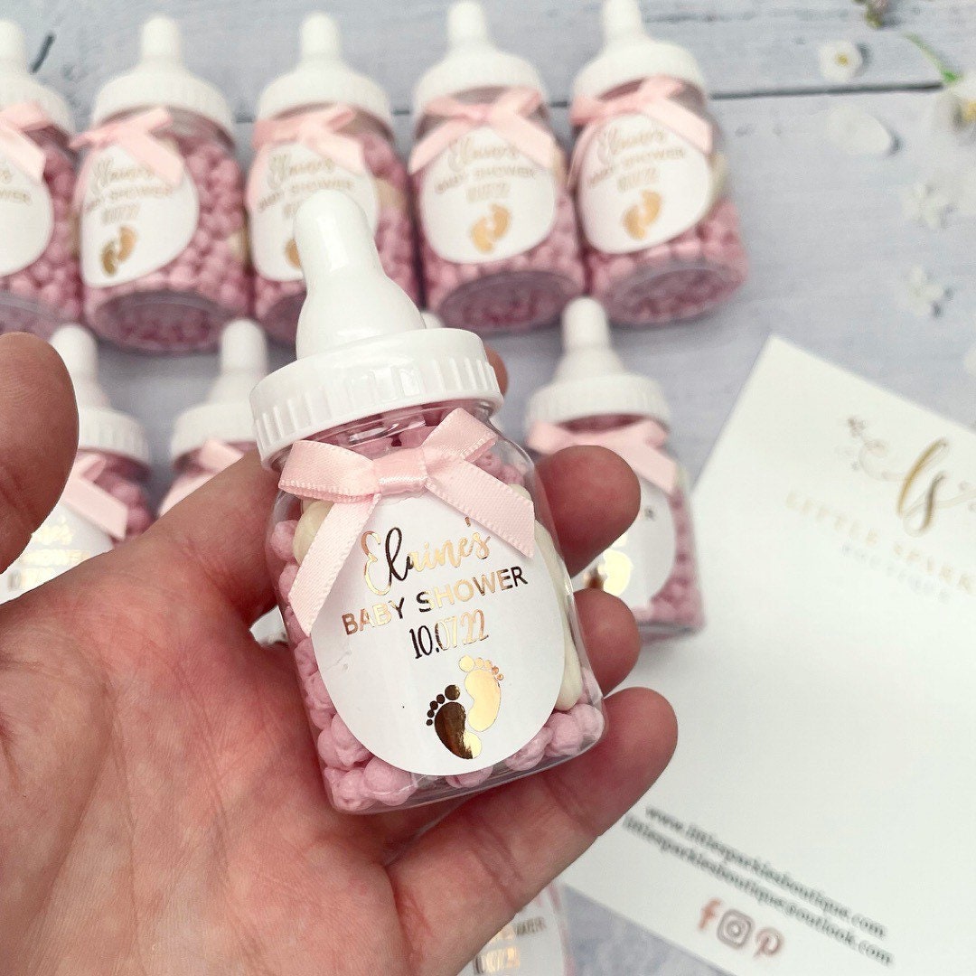 Mini botellas de licor personalizadas Favores personalizados VACÍOS Favores  de boda únicos Baby Bridal Shower Favores de despedida de soltera Favores  de licor de cumpleaños -  México