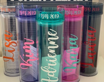 Bridesmaid gift, Personalized Tumbler, Girls Trip, tumbler with straw, Bachelorette Tumbler, Bridesmaid Cup