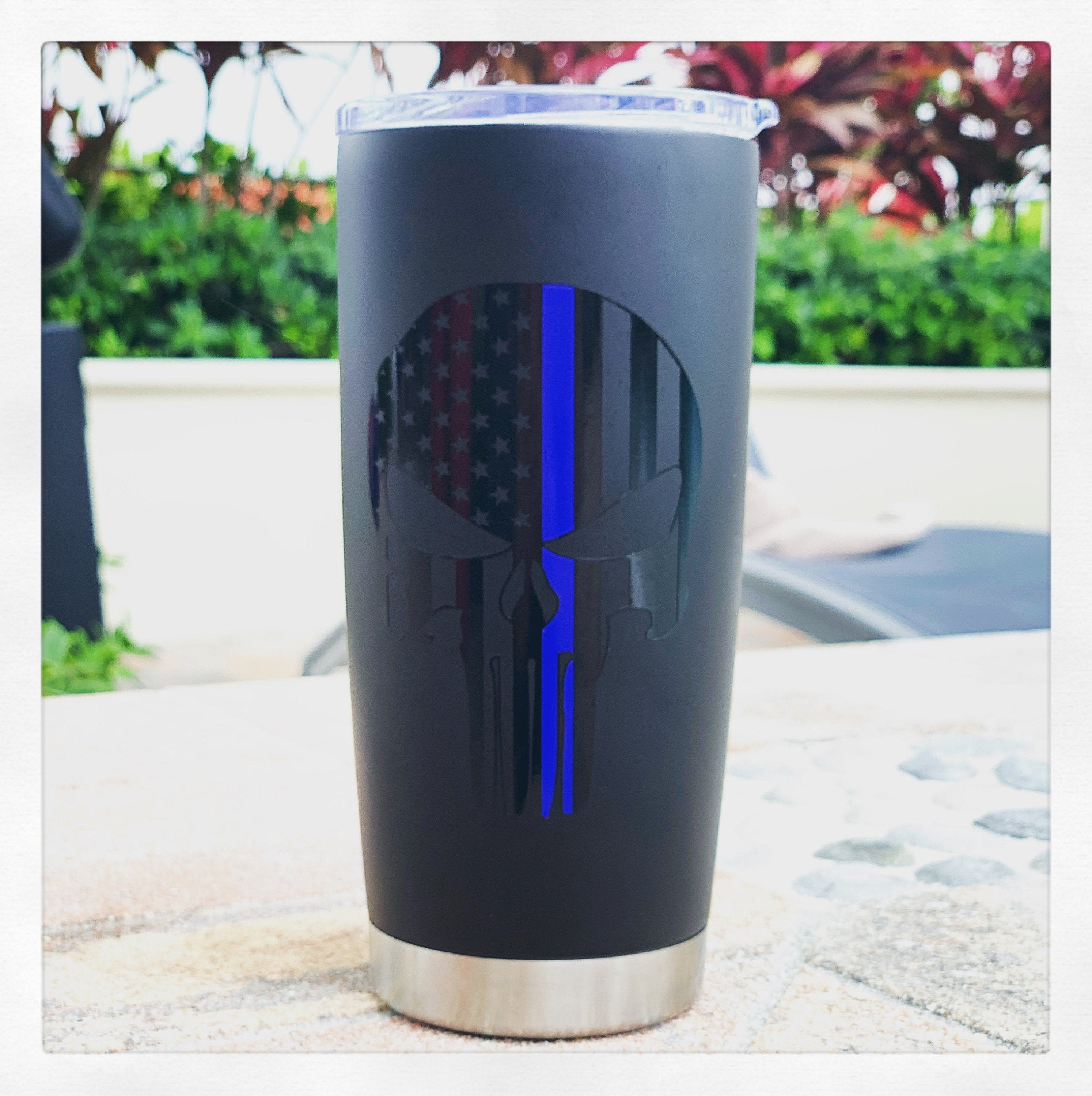 Personalized Police Officer Stainless Steel Tumbler Profession Tumbler Gift