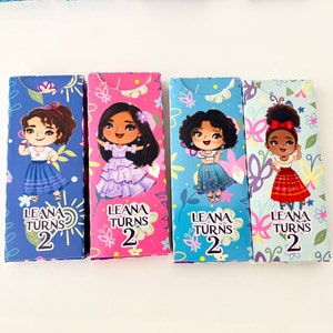 Personalized crayon boxes - Any theme for Birthday |  Birthday favors | Thank you gift |