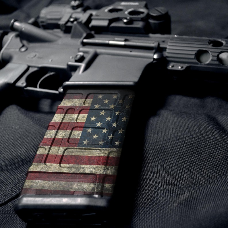 GunSkins AR15 Mag Skin Specialty Wrap 3 Pack GS America Etsy