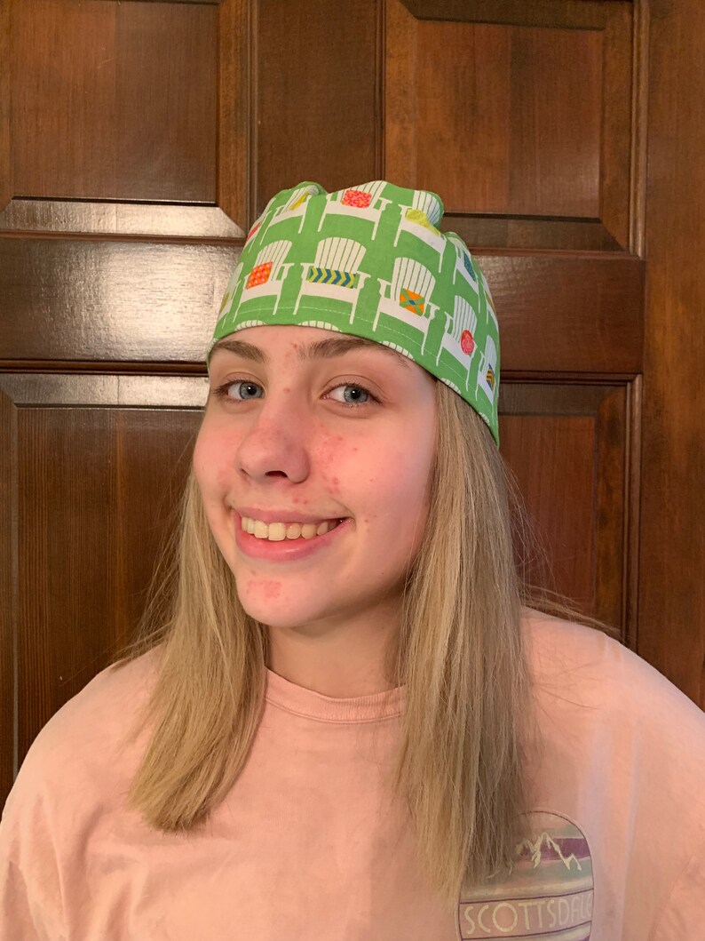 Beach Chair Scrub Hat