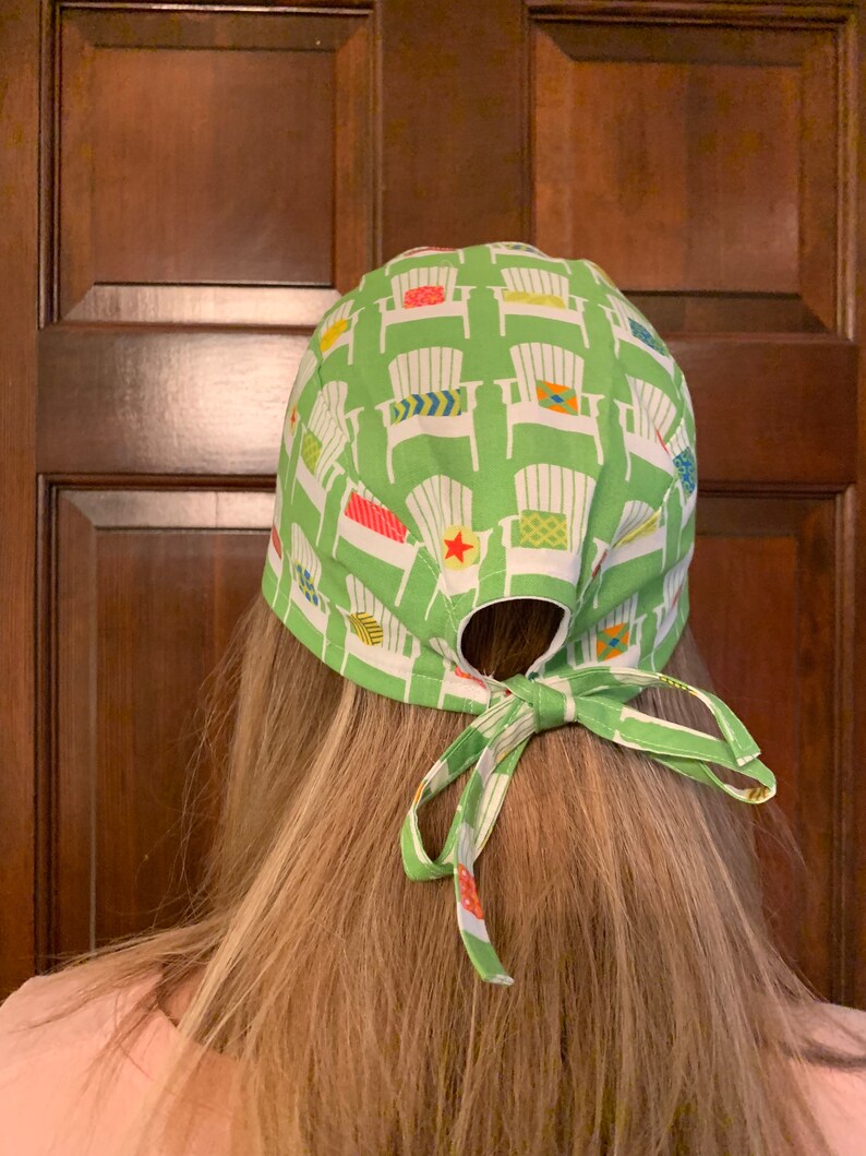 Beach Chair Scrub Hat