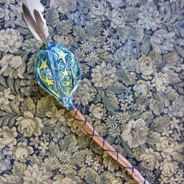 Shaman Gourd Rattle | Medicine Rattle | Journey Rattle