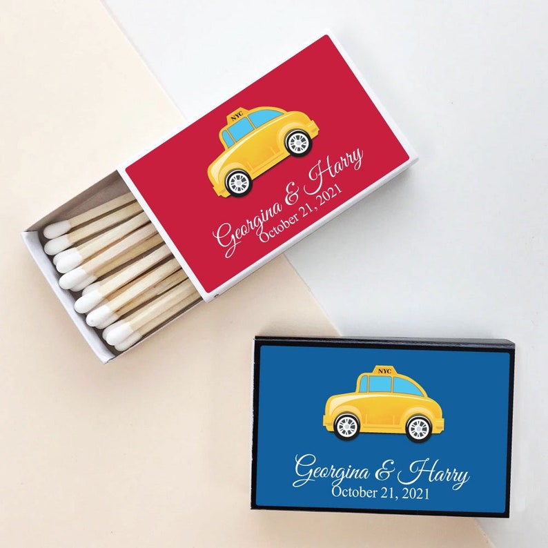 personalized matchbox car