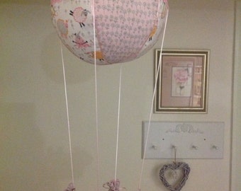 Handmade Hot Air Balloon Mobile