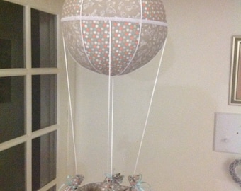 Handmade Hot Air Balloon Mobile