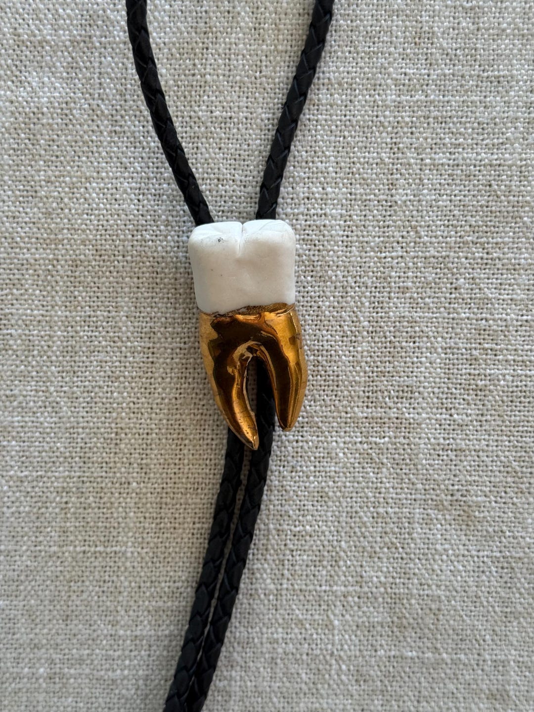 Tooth Bolo Tie, Western Cowboy String Necktie - Etsy
