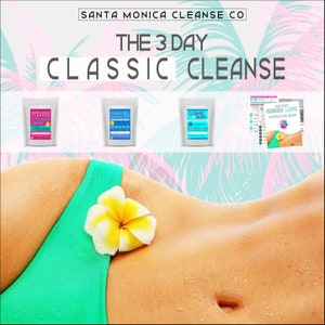 Santa Monica Classic Cleanse – 3 Day Detox Juice Cleanse - Tasty Juice - Anti-Oxidant Fruit Juice - Pure Fruit Juice - Daily Routine Purpose
