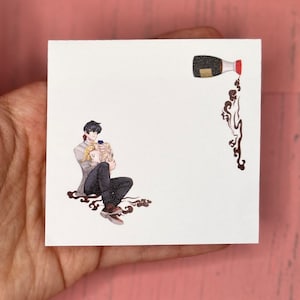 Devil demon Jay and Dee Sticky Notes