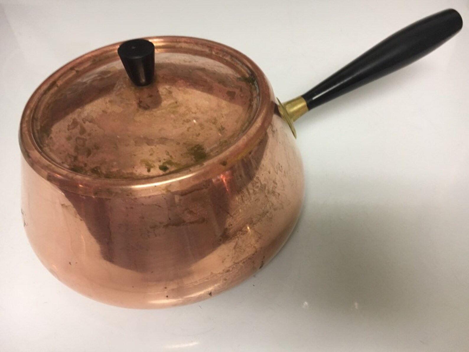 Spring Culinox Switzerland Copper Fondue Pot Vintage Etsy