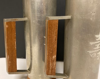 Selangor 972 Pewter Teak Wood Tankard Tumbler Mug Stein