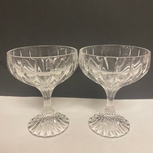 ミカサ パークレーン シャンパン/トール シャーベット グラス 5 1/8" - クリスタル