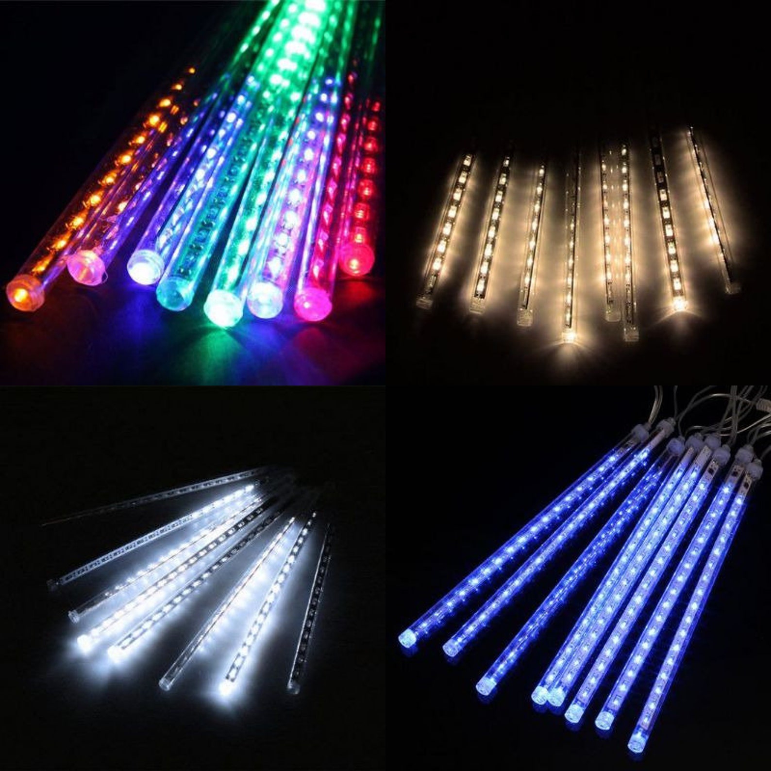 30cm LED Meteor Shower Lights Meteor Rainfall Lights Etsy