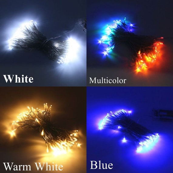 40 Led String Lights Battery Operated Fairy Centerpieces Party Outdoor Wedding Rustic Room Decor
