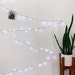 164 feet 400 LED String Fairy Lights Wedding Garden Party Xmas Light, WHITE/Cool White Linkable