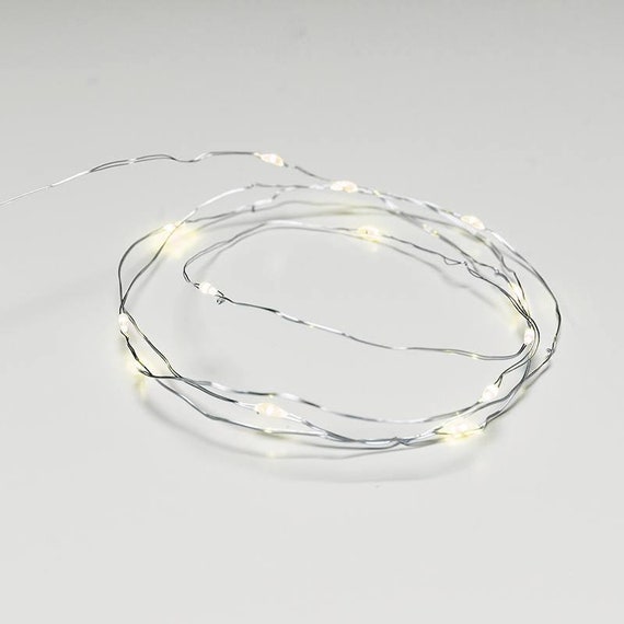 Led wire 2024 lights battery operated