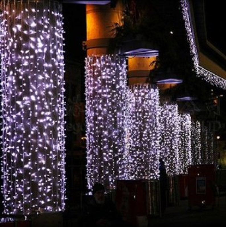 160 Feet 500 Led String Fairy Lights Wedding Garden Party Xmas Image 0