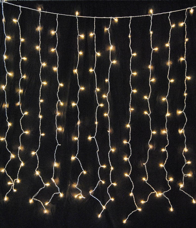 LED Curtain Lights Backdrop Window Lights Outdoor Wedding Etsy