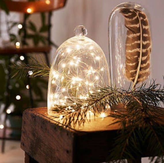 7 FT, 20 LED Weatherproof Battery Operated Copper Wire Warm White Fairy String  Lights With Timer on Sale Now!, Chinese Lanterns