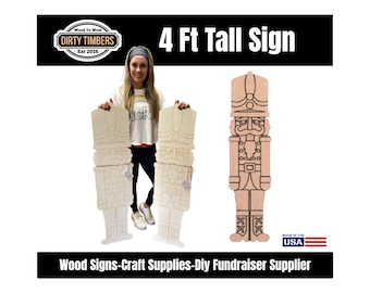 Nutcracker Wood Sign With Lines Unfinished Wood Door Hanger Paint Blank Diy Kit Door Hanger Blank Wood Shape Cut Out Wood Wall Sign DT119