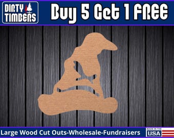 Harry Potter Sorting Hat Unfinished Door Hanger Halloween Fall Door Hanger Thanksgiving Blank Wood Cut Out Ready To Paint Custom DT2296