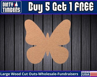 Butterfly Door Hanger Unfinished Butterfly Summer Decor Diy Kit Paint Blank Wood Cut Out Ready To Paint Custom Wholesale Shapes DT2294