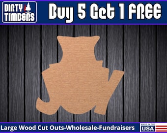 Snowman Joy Winter Unfinished Wood Door Hanger MDF Paint Blank Diy Kit Door Hanger Blank Wood Shape Cut Out Wood Wall Sign Wood Door DT2133