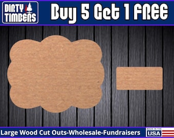 Boutique Baby Announcement Wood Sign Door Hanger MDF Paint Blank Diy Door Hanger Blank Wood Shape Cut Out Wood Wall Sign Wood Door DT2346