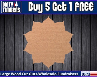 Sunflower Wood Sign Unfinished Door Hanger DIY Blank MDF Wood Cut Out Ready To Paint Summer Front Door Sign  Wholesale DT2208