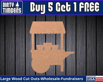 Flower Cart Unfinished Paint Blank Diy Kit Door Hanger Pick Size Blank Wood Shape Cut Out Wood Wall Sign Wood Door Sign DT2261