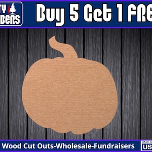 Pumpkin Wood Sign Unfinished Fall Wood Door Hanger MDF Paint Blank Diy Kit Door Hanger Blank Wood Shape Cut Out Wood Wall Sign DT2037