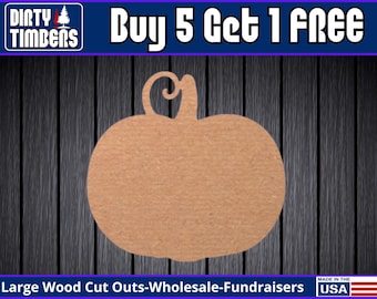 Pumpkin Fall Unfinished Wood Door Hanger MDF Paint Blank Diy Kit Door Hanger Blank Wood Shape Cut Out Wood Wall Sign Wood Door DT2248