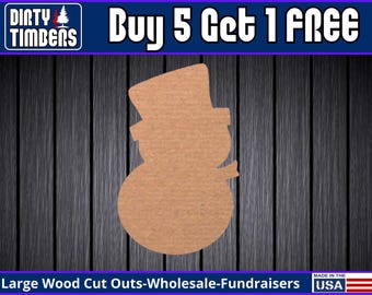 Snowman Sign Unfinished Wood Door Hanger MDF Paint Blank Diy Kit Door Hanger Blank Wood Shape Cut Out Wood Wall Sign Wood Door DT2214