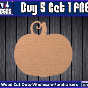 Pumpkin Fall Unfinished Wood Door Hanger MDF Paint Blank Diy Kit Door Hanger Blank Wood Shape Cut Out Wood Wall Sign Wood Door DT2248