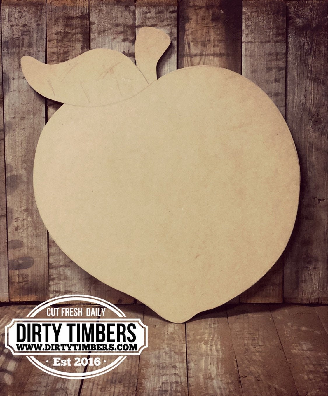 Unfinished Peach Farmhouse Door Hanger Diy Blank Wood