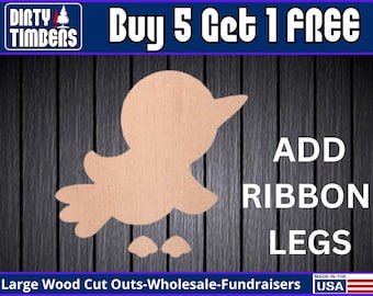 Bird Wood Sign Template Unfinished Wood Door Hanger MDF Paint Blank Diy Kit Door Hanger Blank Wood Shape Cut Out DT2444