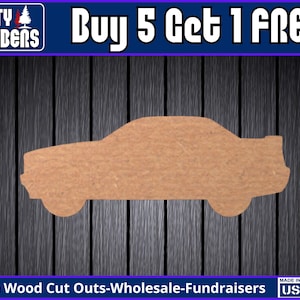 Dodge Challenger Car Wood Sign Unfinished Wood Door Hanger MDF Paint Blank Diy Door Hanger Blank Wood Shape Cut Out Wood Wall Sign DT2344