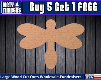 Dragonfly Wood Sign Unfinished Wood Door Hanger MDF Paint Blank Diy Kit Door Hanger Blank Wood Shape Cut Out Wood Wall Sign Wood Door DT2216