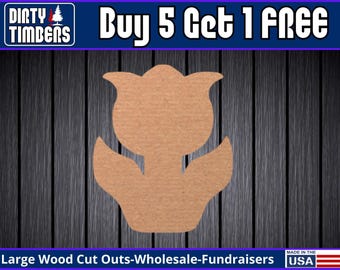 Flower Wood Sign Unfinished Wood Door Hanger MDF Paint Blank Diy Kit Door Hanger Blank Wood Shape Cut Out  Wood Door Sign DT2239