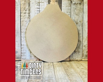 Unfinished, Ornament, Christmas,  Ball, Sign, Door, Hanger, DIY, Blank, Wood, Cut, Out, Ready, To, Paint, Custom, Summer, Party, DT2184