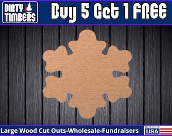 Snowflake Winter Unfinished Wood Door Hanger MDF Paint Blank Diy Kit Door Hanger Blank Wood Shape Cut Out Wood Wall Sign Wood Door DT2254