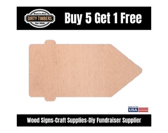 School Pencil Wood Door Hanger Blank, Unfinished MDF Paint Ready, DIY Sign Template DT2534