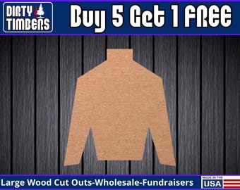 Jockey Shirt Wood Sign Unfinished Jockey Jersey Door Hanger Summer Horse Racing Derby DIY Blank Wood Cut Out Ready To Paint DT2286