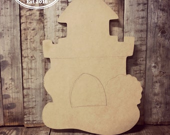 Unfinished, Sand Castle, Kid, Party, Door, Hanger, DIY, Blank, Wood, Cut, Out, Ready, To,  Paint, Fall, Summer, Christmas, Custom