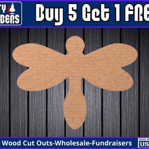 Dragonfly Wood Sign Unfinished Wood Door Hanger MDF Paint Blank Diy Kit Door Hanger Blank Wood Shape Cut Out Wood Wall Sign Wood Door DT2216