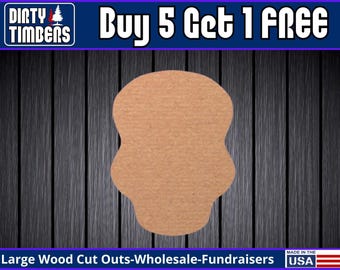 Sugar Skull Unfinished Wood Door Hanger MDF Paint Blank Diy Kit Door Hanger Blank Wood Shape Cut Out Wood Wall Sign Wood Door DT2011