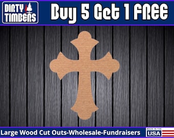 Cross Unfinished Wood Door Hanger MDF Paint Blank Diy Kit Door Hanger Blank Wood Shape Cut Out Wood Wall Sign Wood Door DT2083