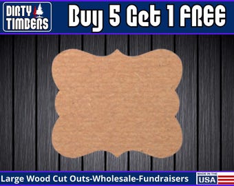 Boutique Shape Baby Wood Sign Template Unfinished Wood Door Hanger MDF Paint Blank Diy Kit Door Hanger Blank Wood Shape Cut Out DT2470