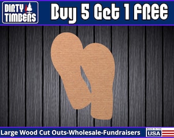 Flip Flops Unfinished Wood Door Hanger MDF Paint Blank Diy Kit Door Hanger Blank Wood Shape Cut Out Wood Wall Sign Wood Door DT2190